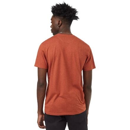 

Футболка Sasquatch – мужская Tentree, цвет Baked Clay Heather/Rubber