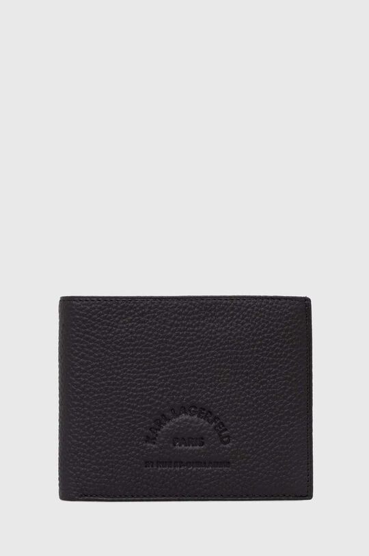 

Кожаный кошелек Karl Lagerfeld, черный
