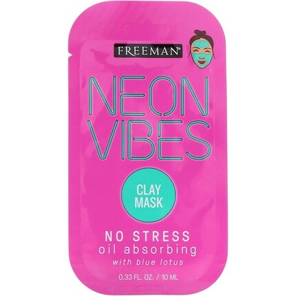 

Глиняная маска Neon Vibes No Stress, Freeman