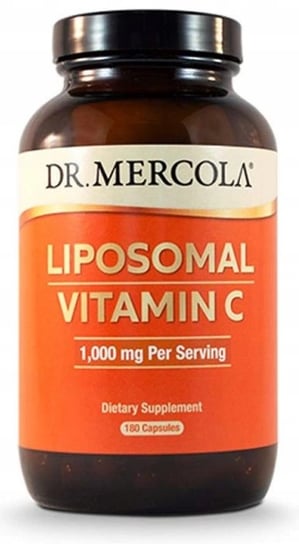 Dr Mercola, Липосомальный витамин С, 180 капсул. dr mercola кето криль с фосфолипидами холина и серина 180 капсул