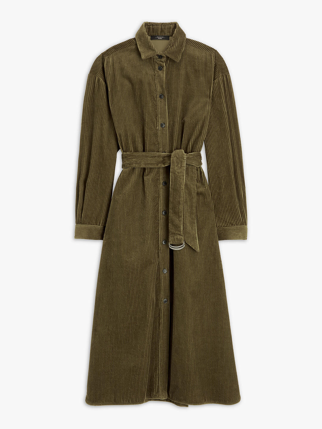 

Платье-рубашка Weekend MaxMara Uvetta, зеленый