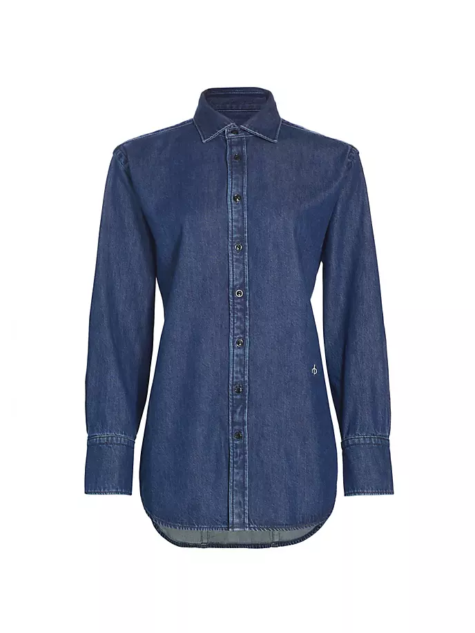 

Легкая джинсовая рубашка Diana Rag & Bone, цвет randie