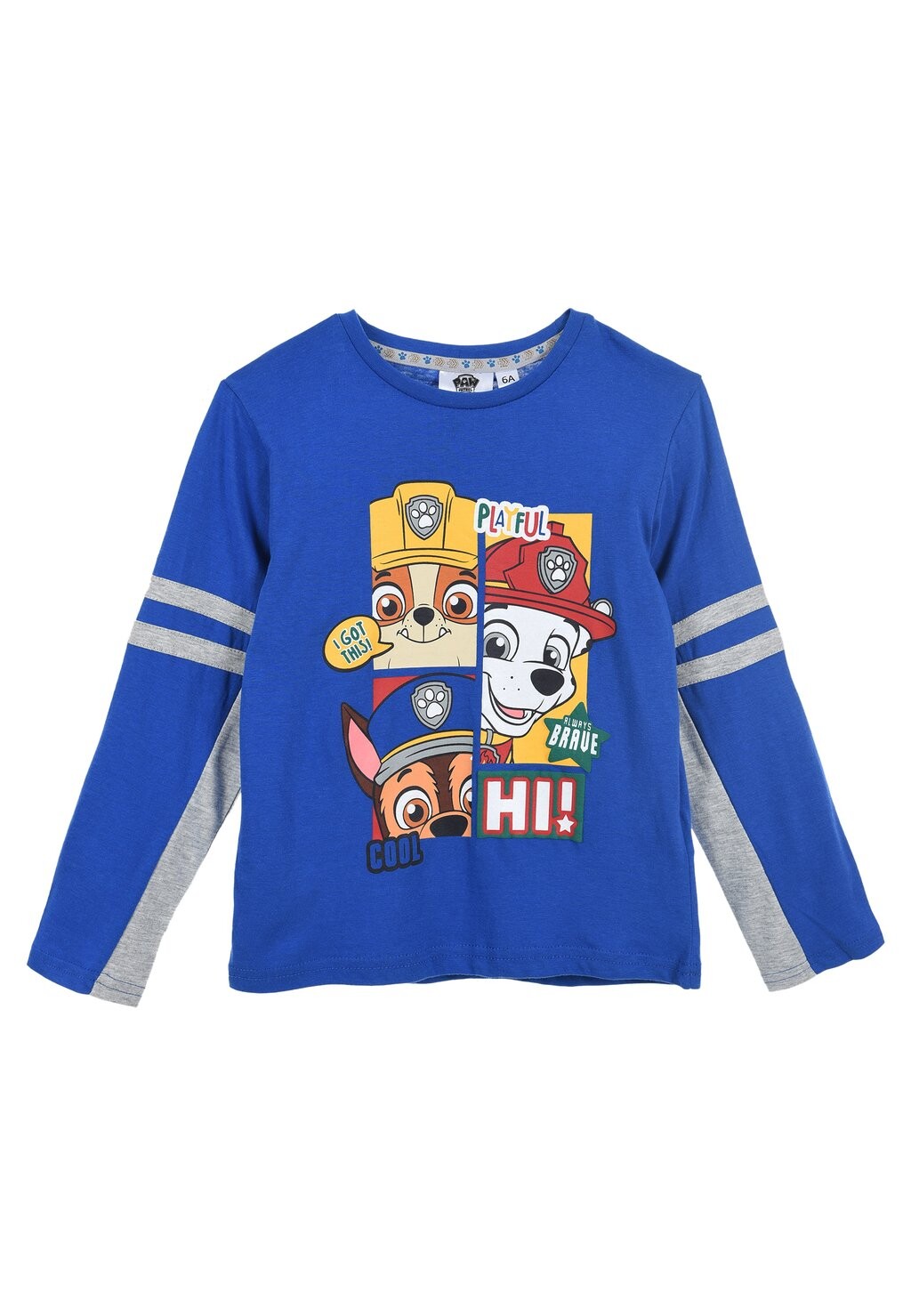 

Рубашка с длинным рукавом LANGARM- LONGSLEEVE CHASE MARSHALL RUBBLE Paw Patrol, цвет blau