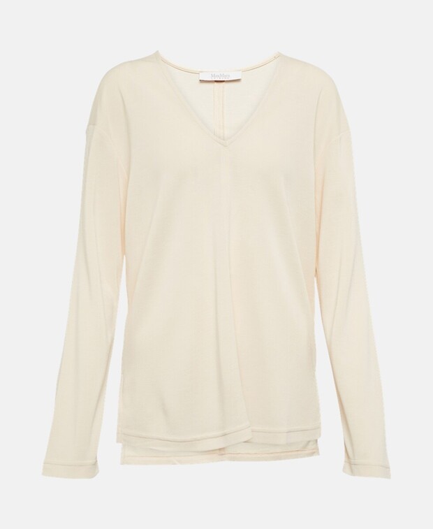 

Рубашка блузка Max Mara, экрю