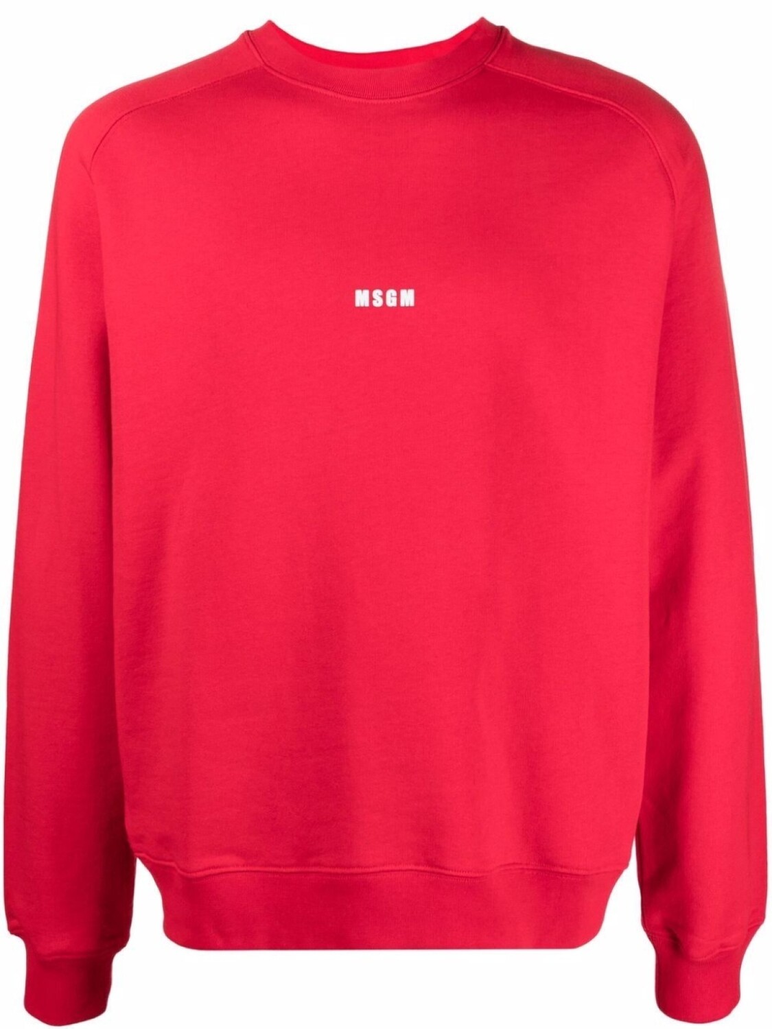 

MSGM толстовка с логотипом, красный