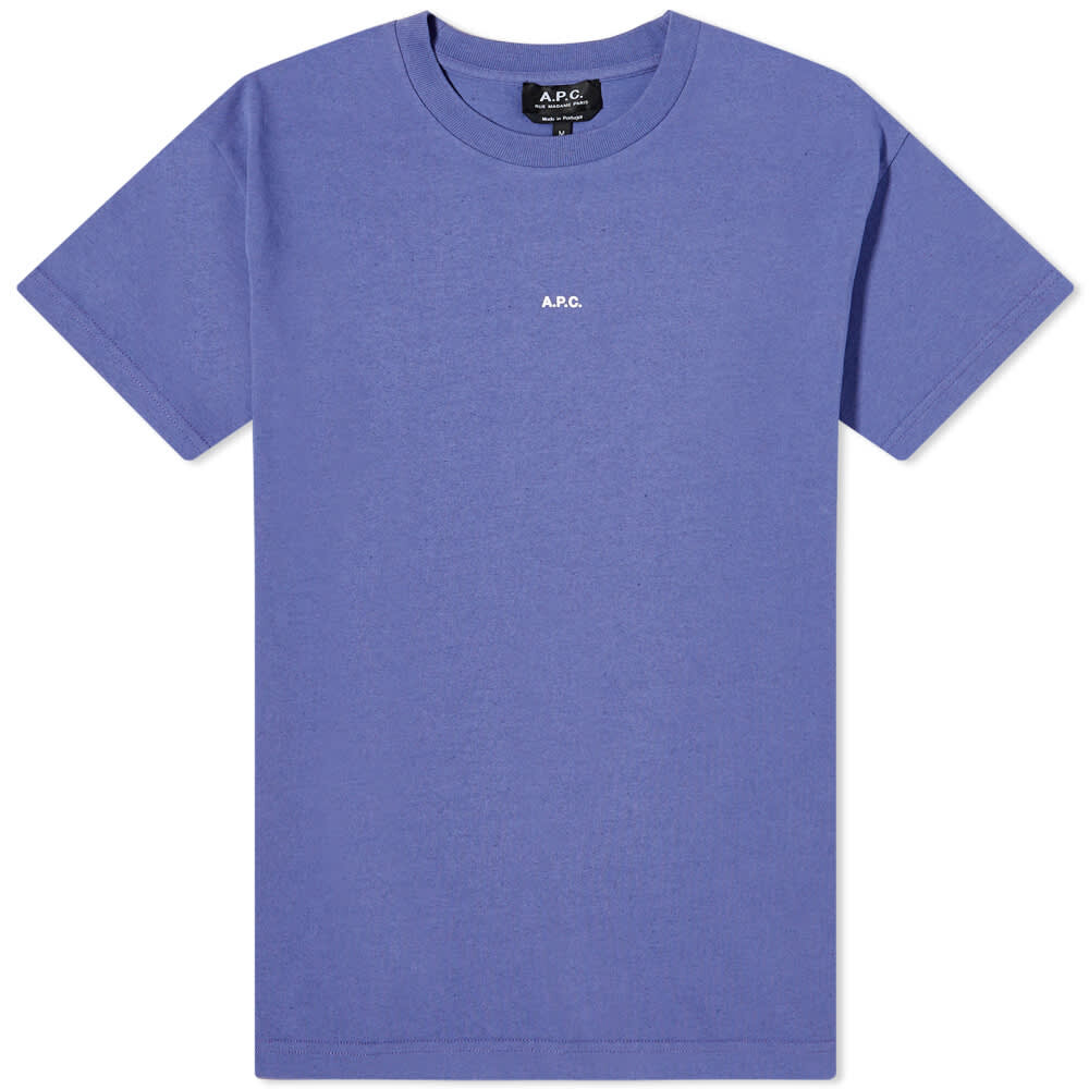 

A.P.C. Нефритовая футболка, фиолетовый
