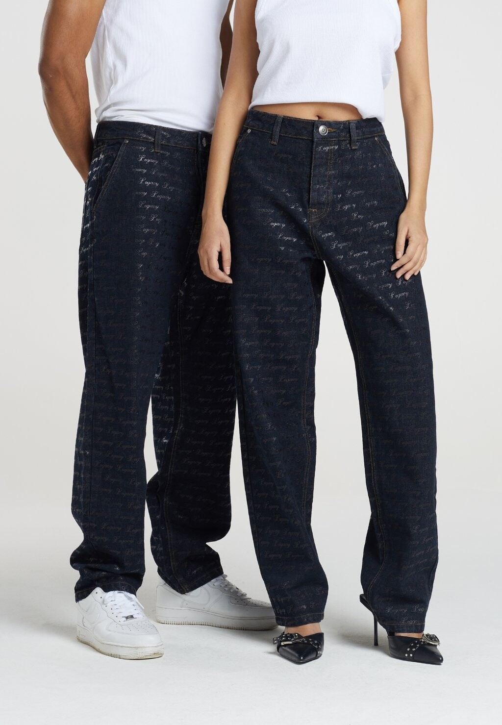 

Джинсы свободного кроя UNISEX LEGACY STUDIOS, синий