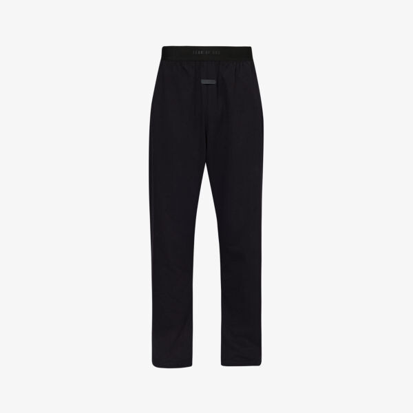

Брюки Lounge из хлопкового джерси с фирменным поясом Fear Of God, черный