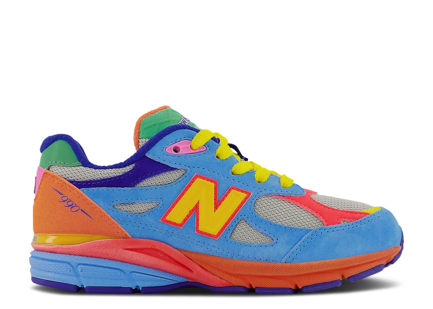 

Кроссовки New Balance 990V3 Little Kid 'Wild Style', разноцветный
