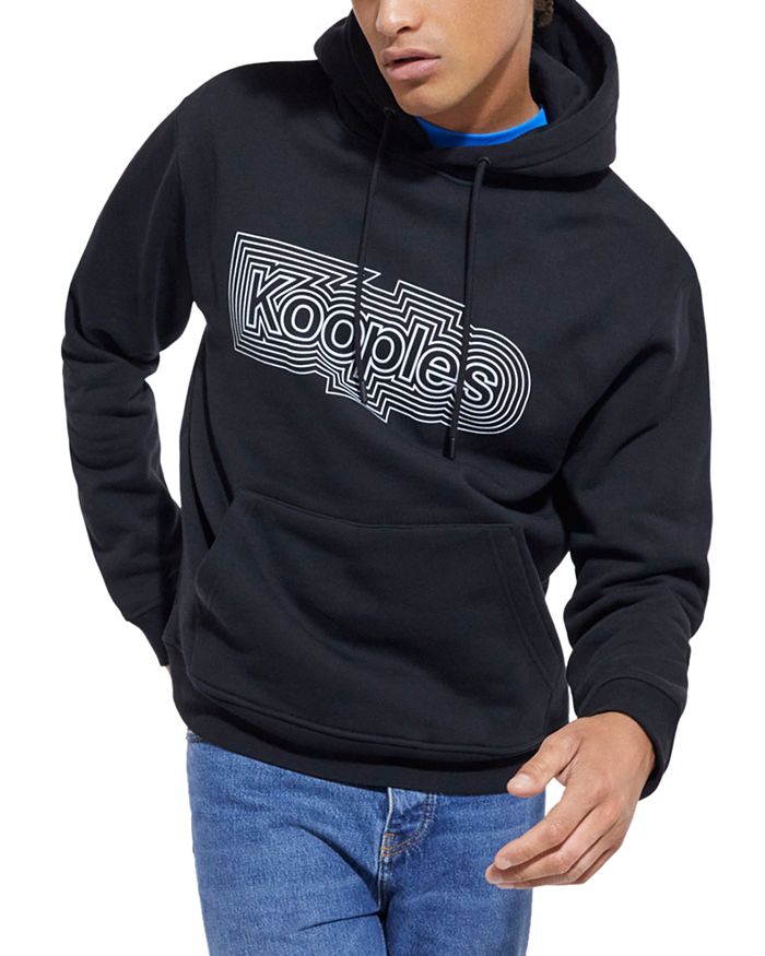 

Худи свободного кроя с графическим логотипом The Kooples