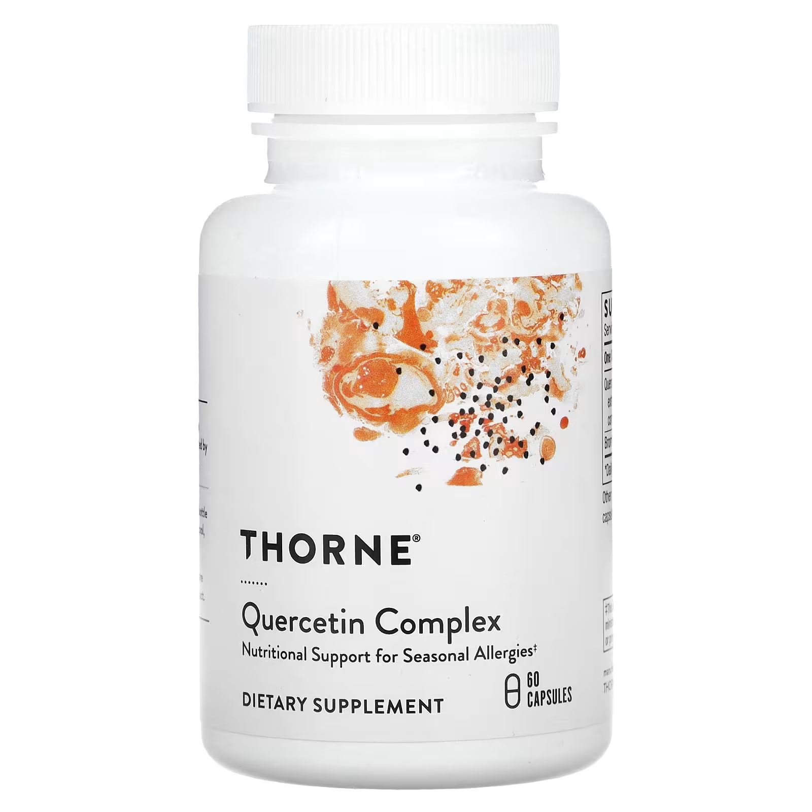 Thorne Кверцетиновый комплекс 60 капсул стресс b комплекс 60 капсул thorne