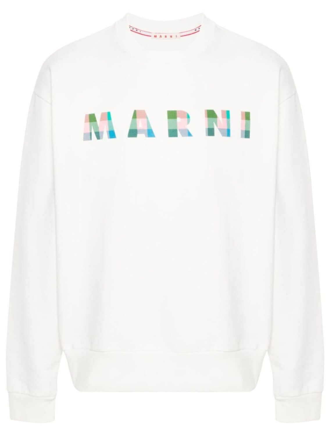 

Marni толстовка с логотипом, нейтральный цвет