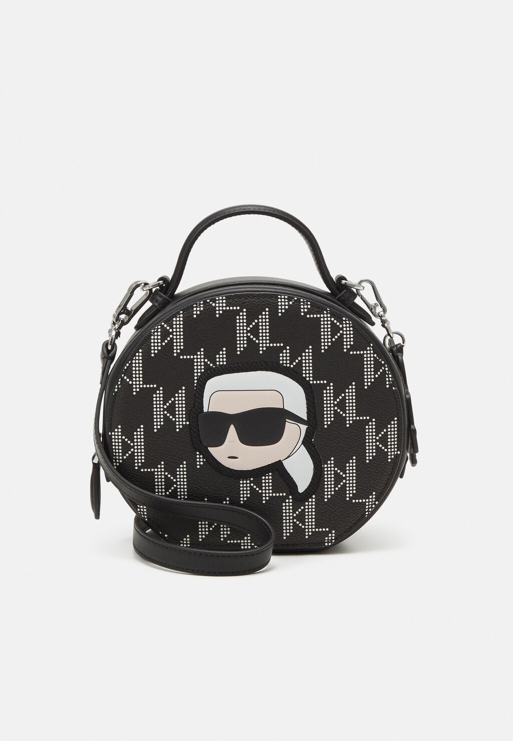 

Сумочка IKONIK MONO ROUND KARL LAGERFELD, черный