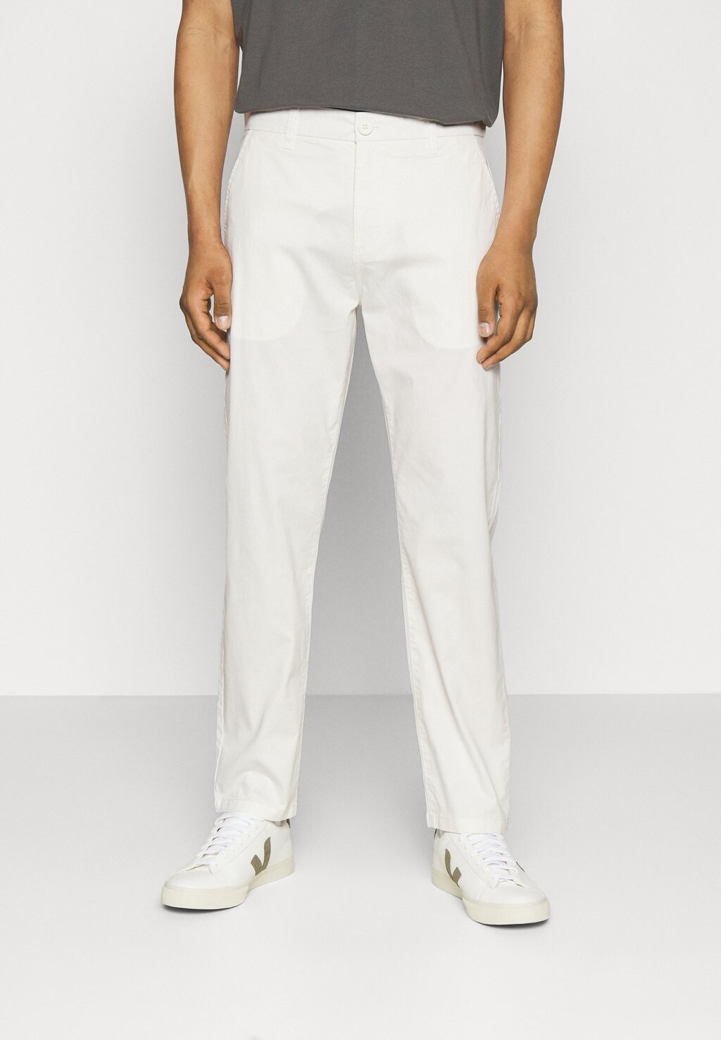 

Чино БРЮКИ CHUCK REGULAR KnowledgeCotton Apparel, цапля