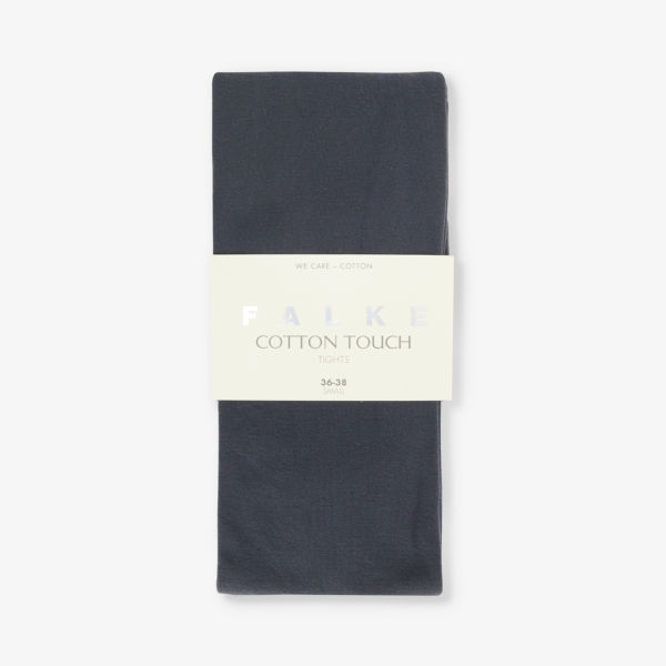 цена Колготки cotton touch из смесового органического хлопка Falke, черный