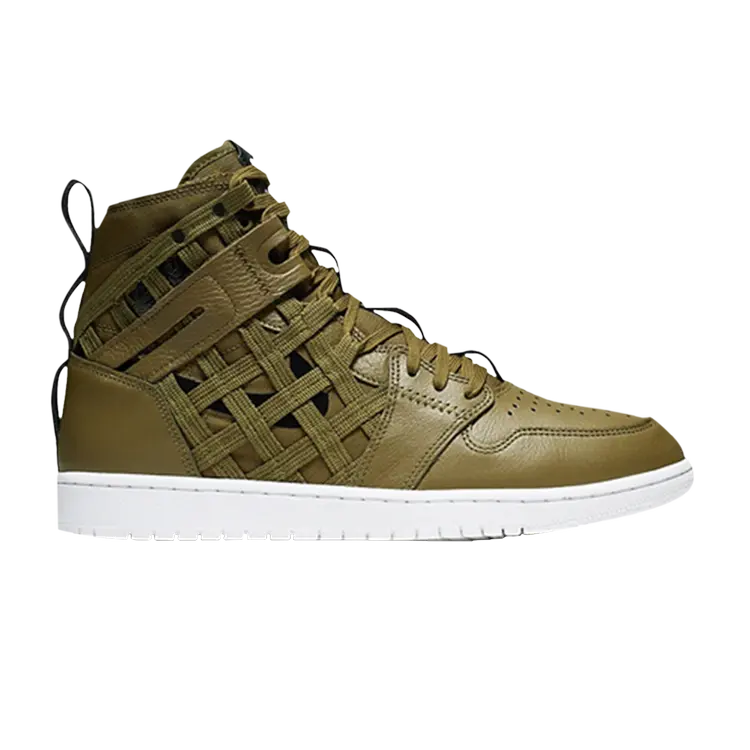 

Кроссовки Air Jordan 1 High Cargo 'Olive Flak', зеленый