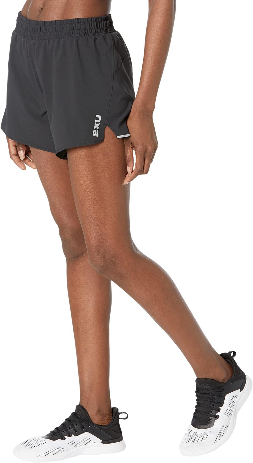 

Шорты для бега Aero 5 дюймов 2XU, цвет Black/Silver Reflective