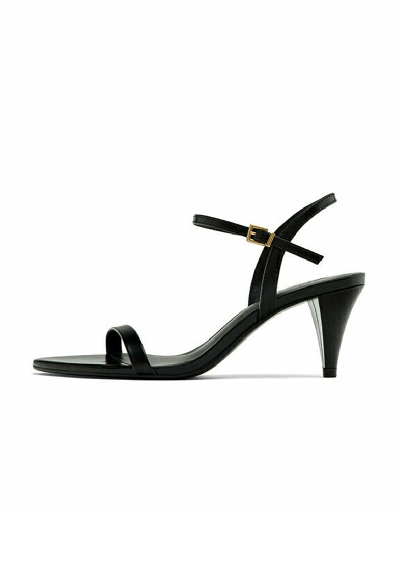 

Босоножки с ремешком Massimo Dutti, цвет black