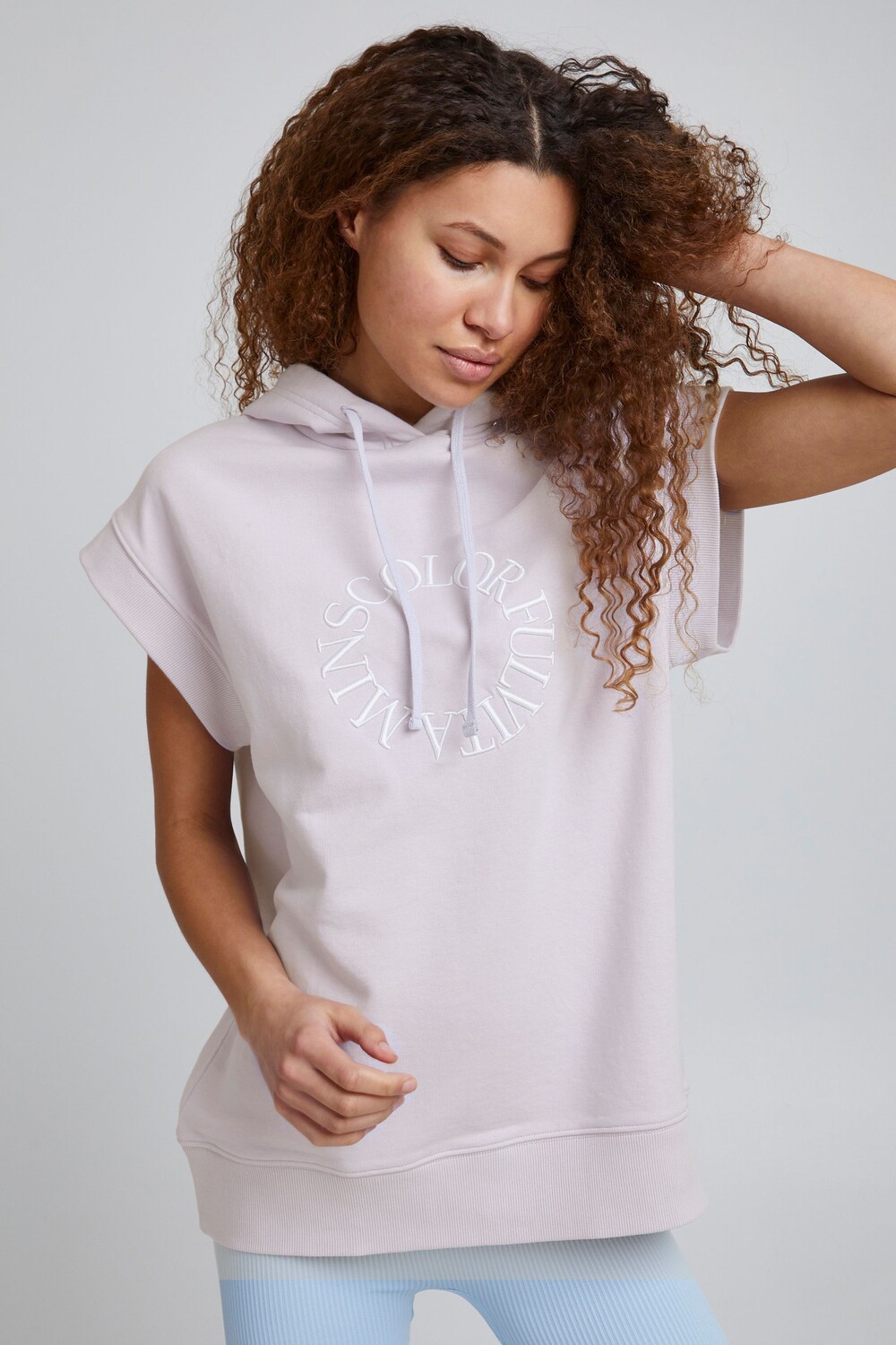 

Толстовка TheJoggConcept. Kurzarmpullover JCSAFINE VEST 22800016, фиолетовый