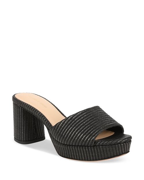 

Женские босоножки без шнуровки Dali 2 на высоком каблуке на платформе Veronica Beard, цвет Black