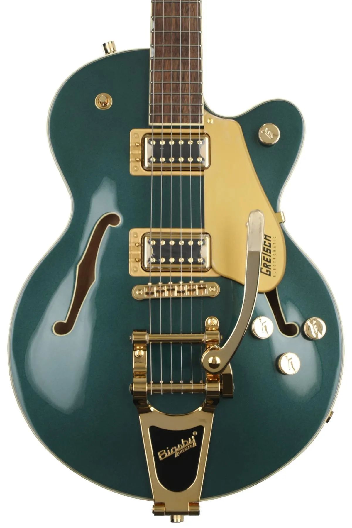 

Электроматический центральный блок Gretsch G5655TG младший — Cadillac Green