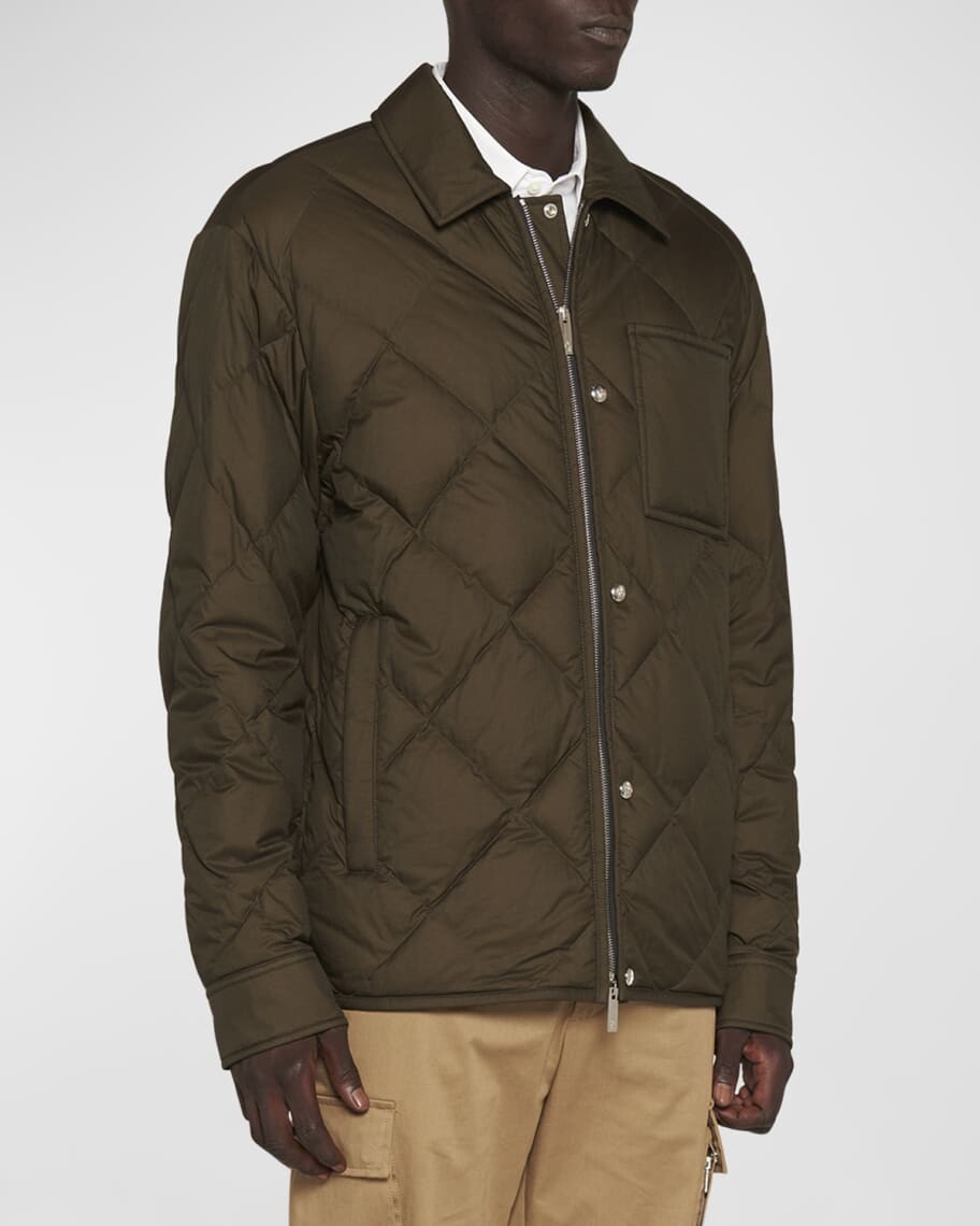

Мужская стеганая куртка Alphard Moncler, Серый