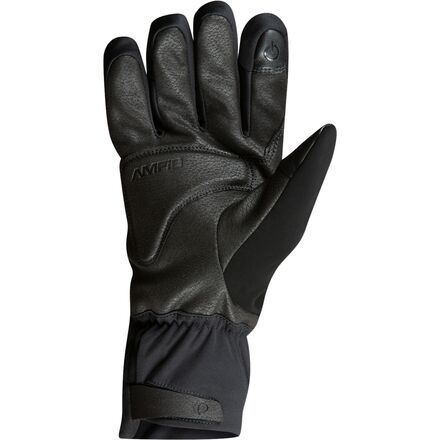 Гелевые перчатки AMFIB мужские PEARL iZUMi, черный перчатки спортивные pearl izumi черные голубые 10 xl