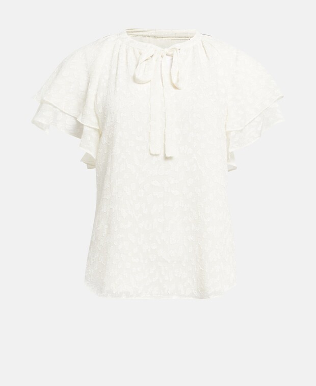 

Рубашка блузка Lauren Ralph Lauren, экрю