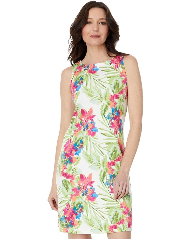 Платье Tommy Bahama Darcy Enchanted Bay Sleeveless, цвет Coconut стеганый замшевый жилет manchester tommy bahama цвет coconut shell