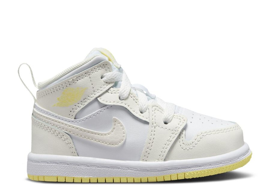 

Кроссовки Air Jordan Air Jordan 1 Mid Td 'Sail Light Laser Orange', кремовый