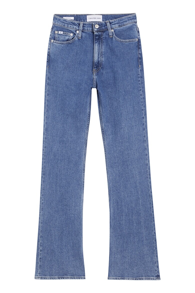 

Укороченные джинсы с высокой талией Calvin Klein Jeans, синий
