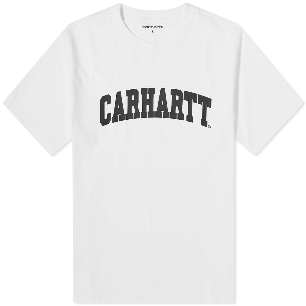 

Футболка Carhartt WIP University, белый/черный