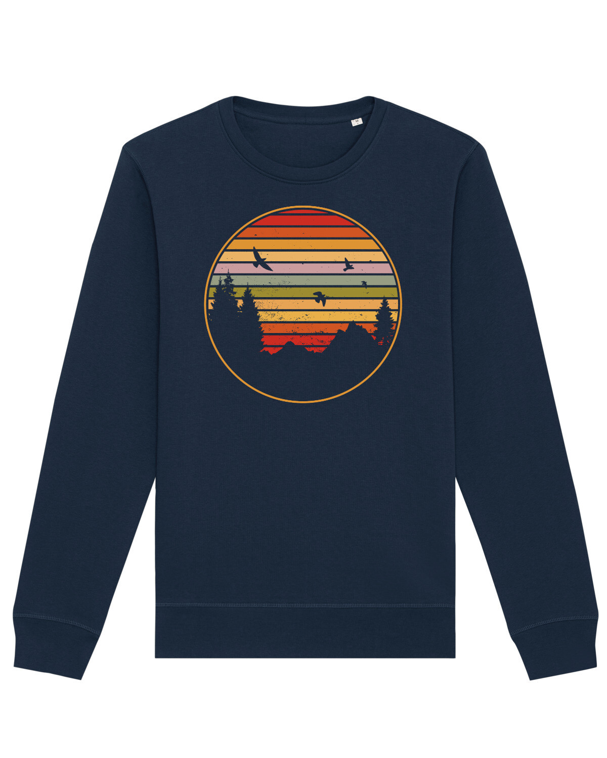 

Толстовка wat Apparel Sunset Berge & Tannen, темно-синий