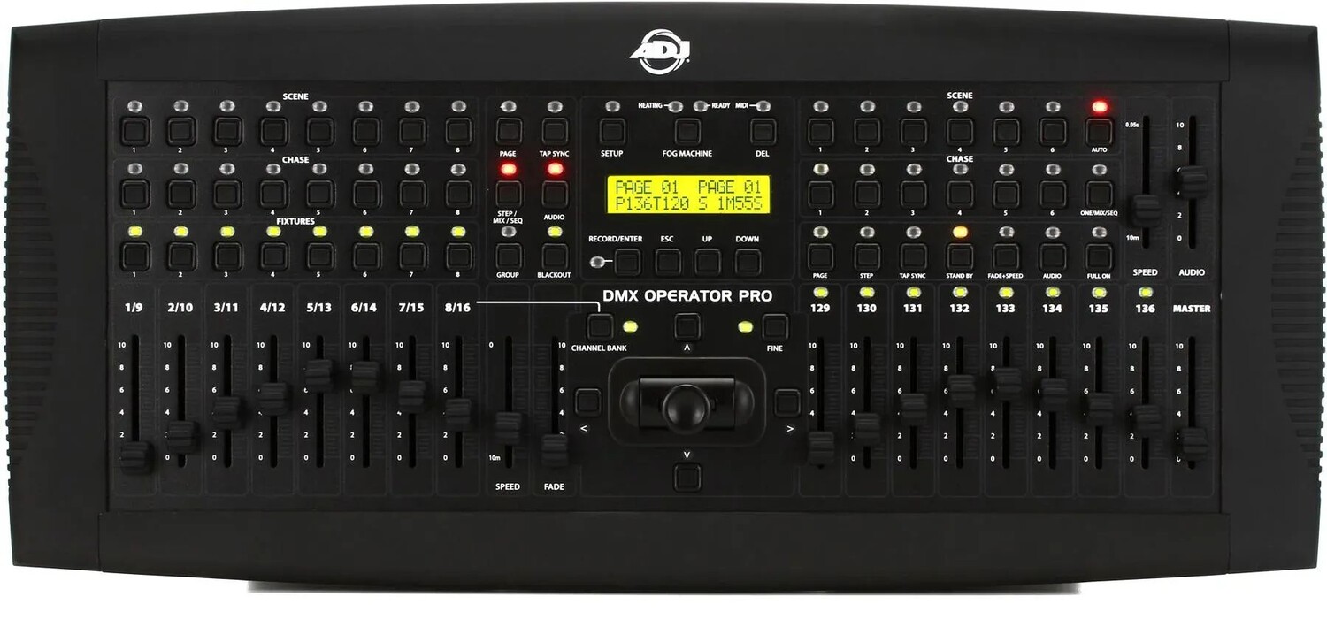 

ADJ DMX Оператор Pro 136-канальный контроллер освещения DMX