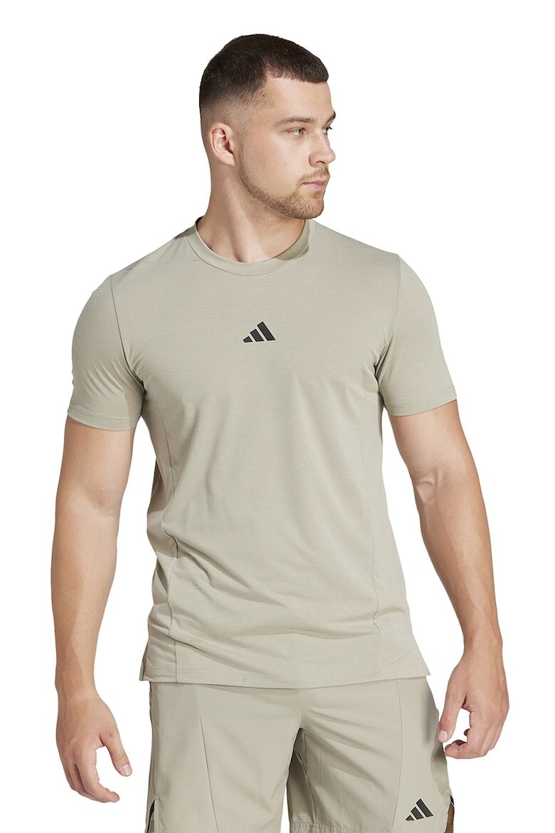 

Тонкая спортивная футболка Adidas Performance, хаки