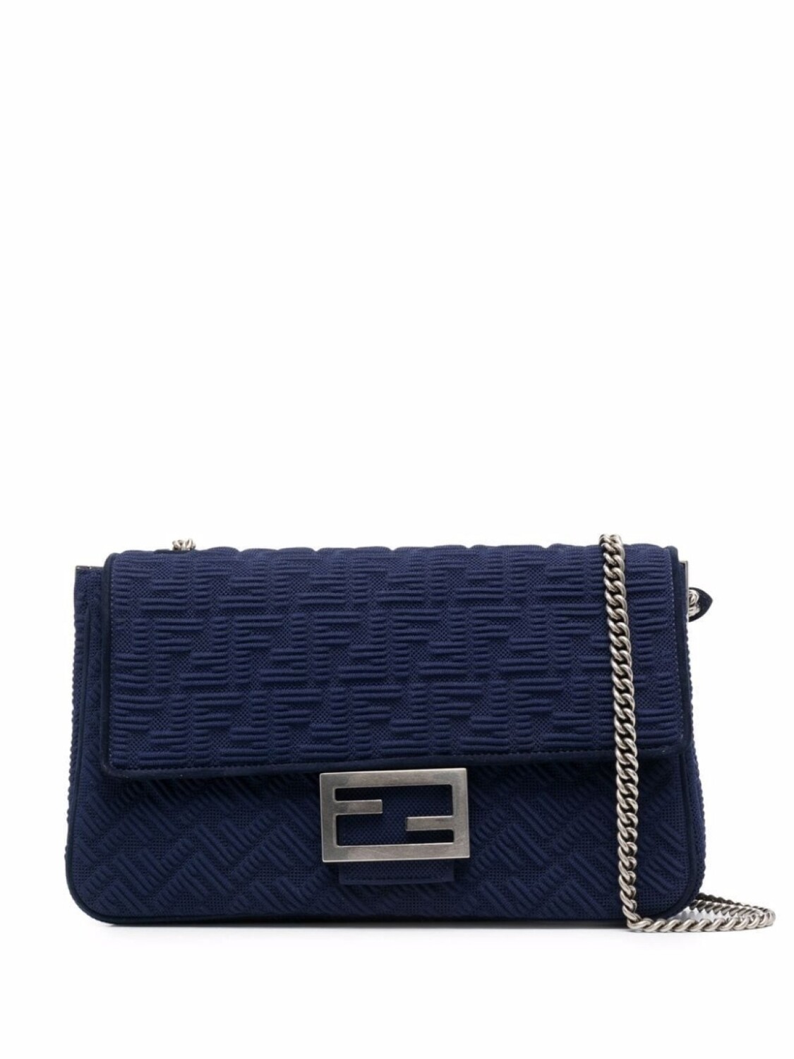 

Большая сумка на плечо Baguette FENDI, синий