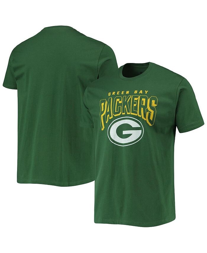 

Мужская зеленая футболка с ярким логотипом Green Bay Packers Junk Food, зеленый