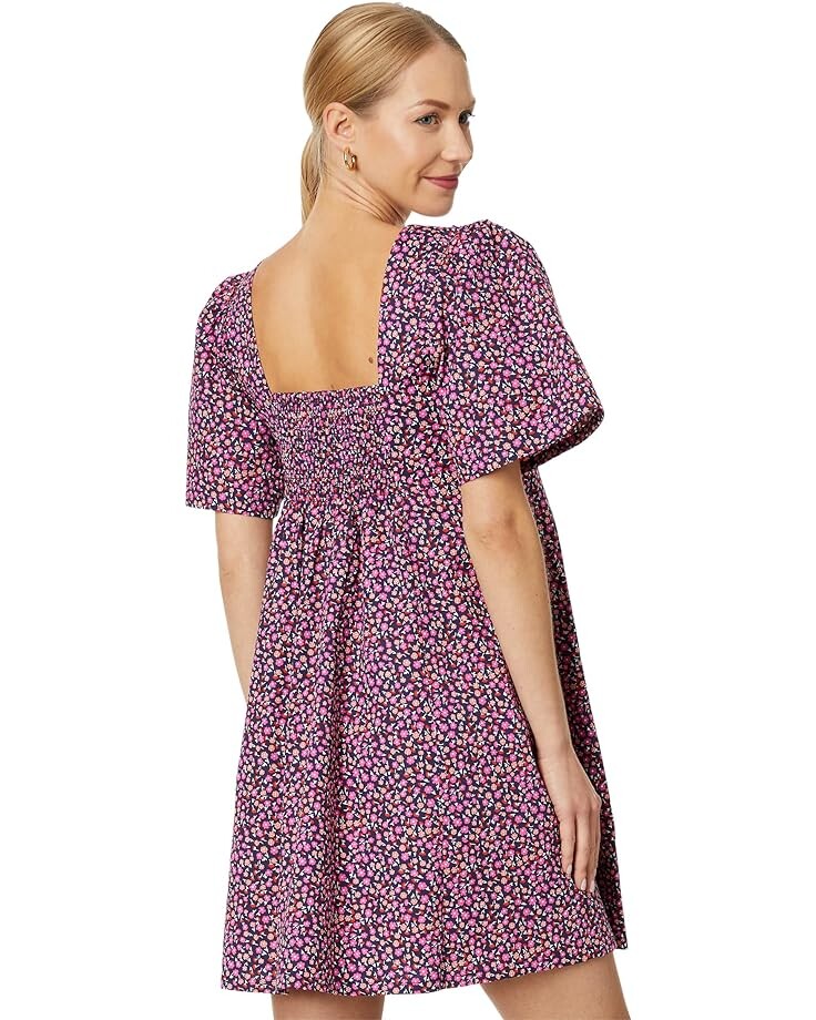 

Платье Draper James Babydoll Shift Dress, цвет Nassau Navy Multi