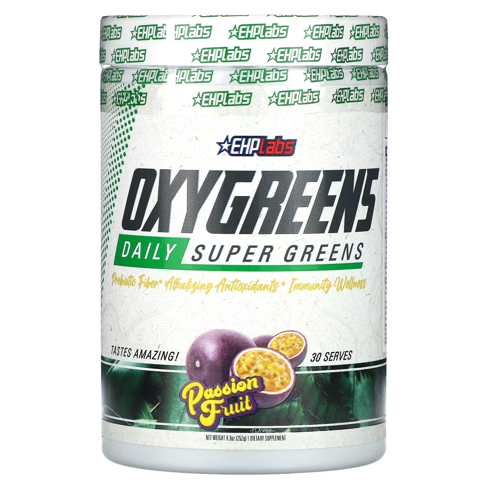 Пищевая добавка EHPlabs OxyGreens Daily Super Greens маракуйя, 252 г