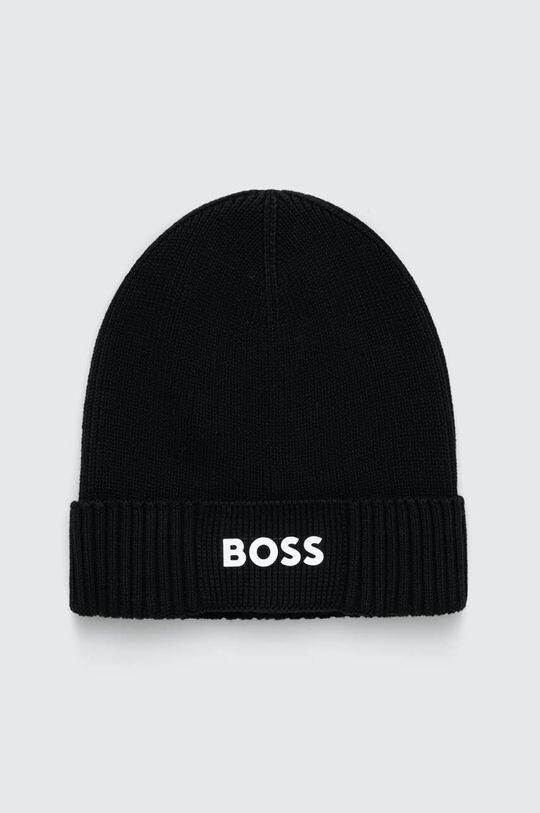 

Шапка из смесовой шерсти BOSS GREEN Boss, черный