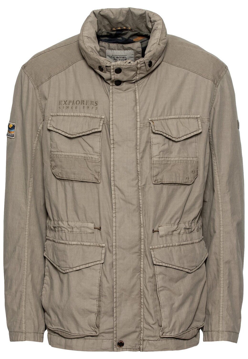 

Куртка Camel Active Fieldjacket aus reiner Baumwolle, хаки