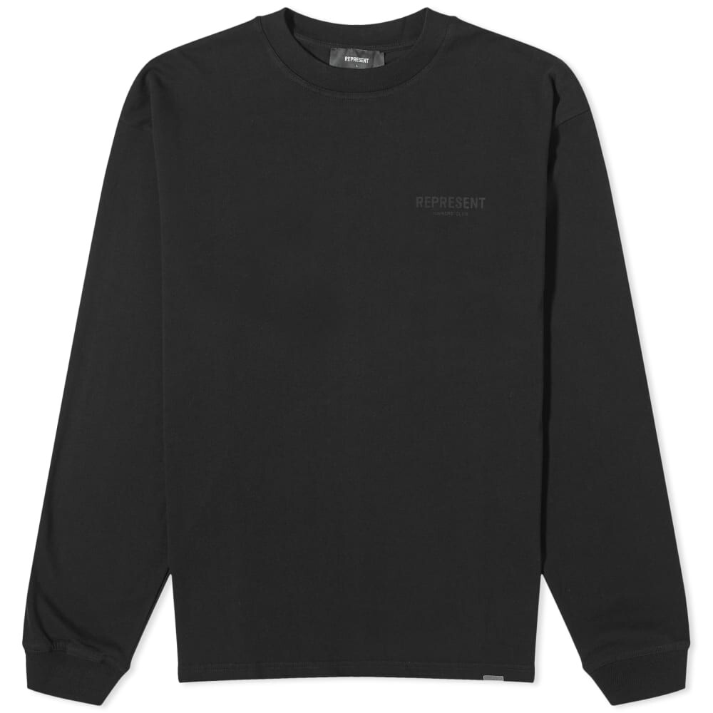 

Футболка с длинными рукавами Represent Owners Club, черный