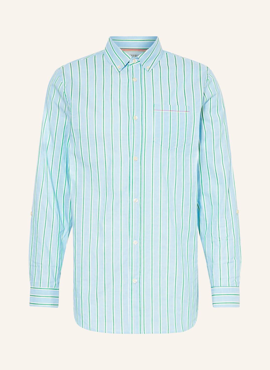 

Рубашка стандартного кроя Scotch & Soda, голубой