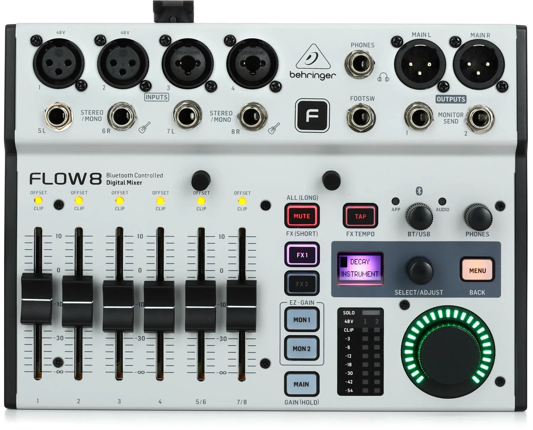 ?Behringer Flow 8. Цифровой микшер Беренджер. Цифровой микшер Behringer Flow 8. Behringer Flow 8 аксессуары.