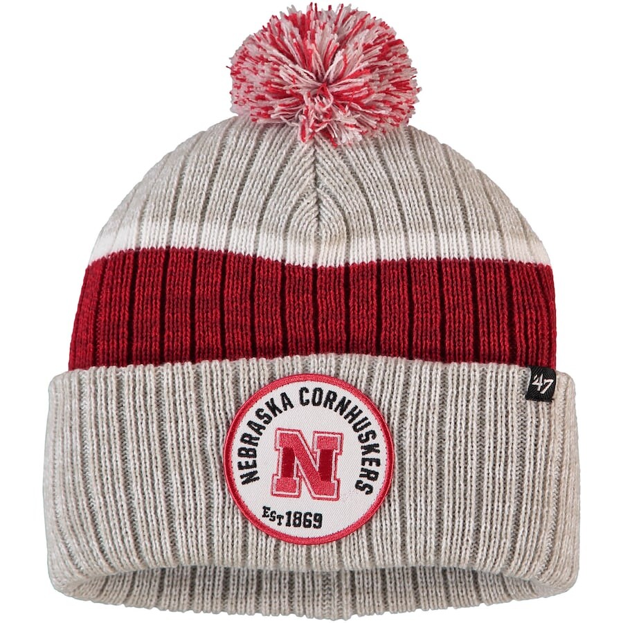 

Шапка 47 Nebraska Huskers, серый