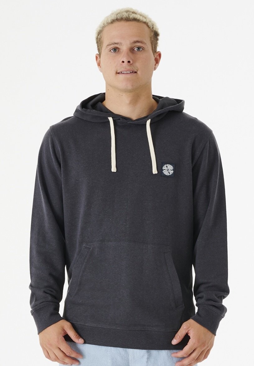 Толстовка Swc Rails Rip Curl, цвет washed black