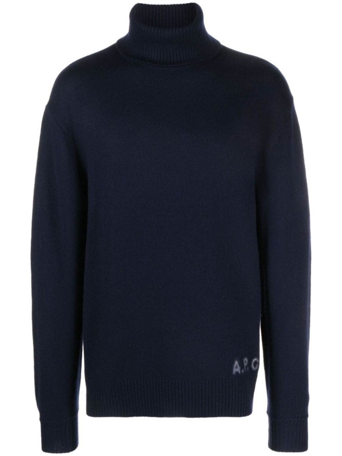 

A.P.C. джемпер из вирджинской шерсти с логотипом, синий