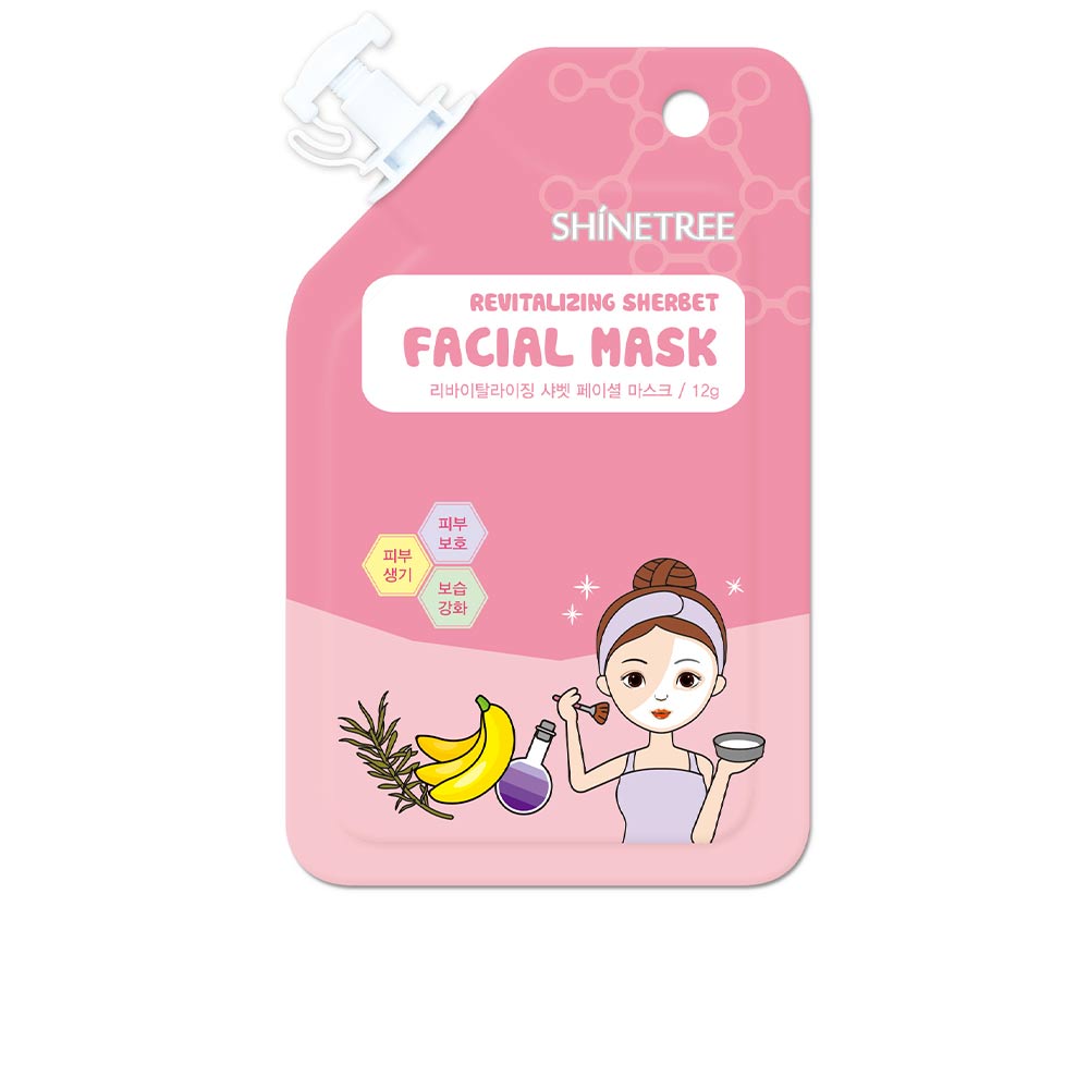 Маска для лица Sherbet revitalizing facial mask Shinetree, 12 г оживляющая маска для лица le prestige vivifying mask 100мл