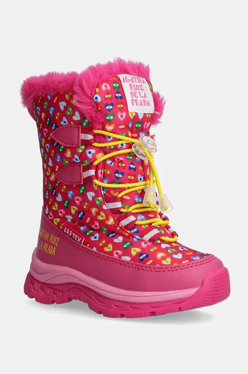 

Детские зимние сапоги Agatha Ruiz de la Prada, розовый