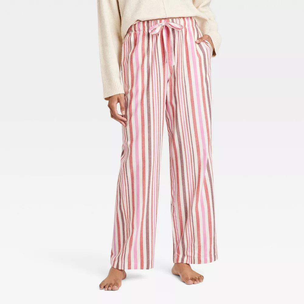 

Женские пижамные брюки из фланели в клетку - Auden, цвет Red/Pink